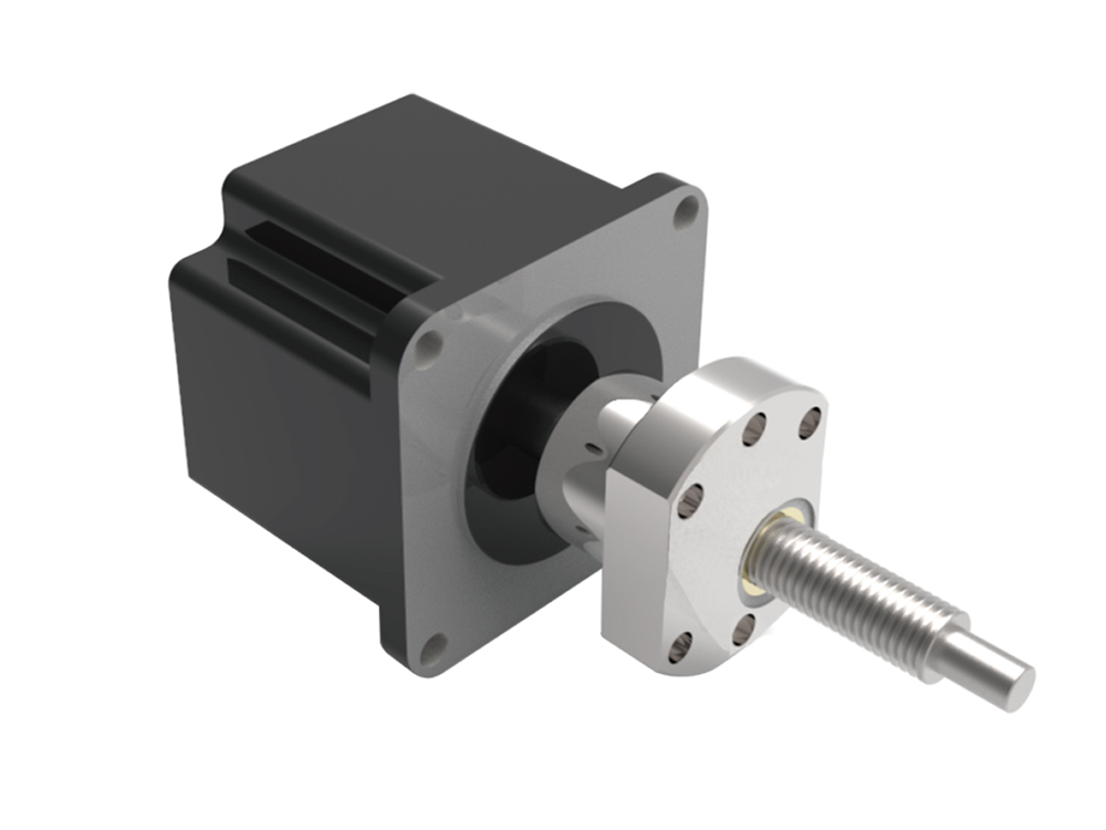 57mm Size 23 Ball Screw Linear Stepper Motor Actuators